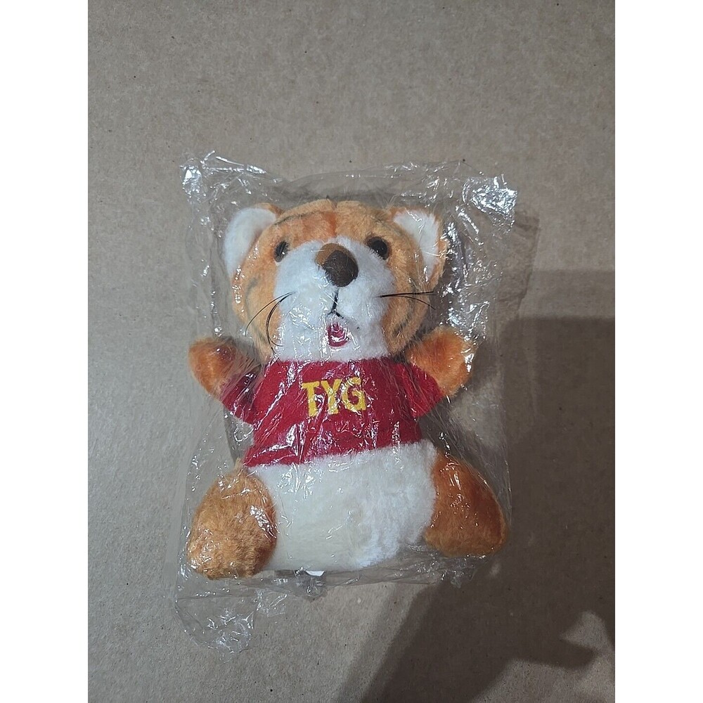 Vintage 1981 Shirt Tales‎ TYG Tiger Plush New In Package 80s Cartoons Sealed